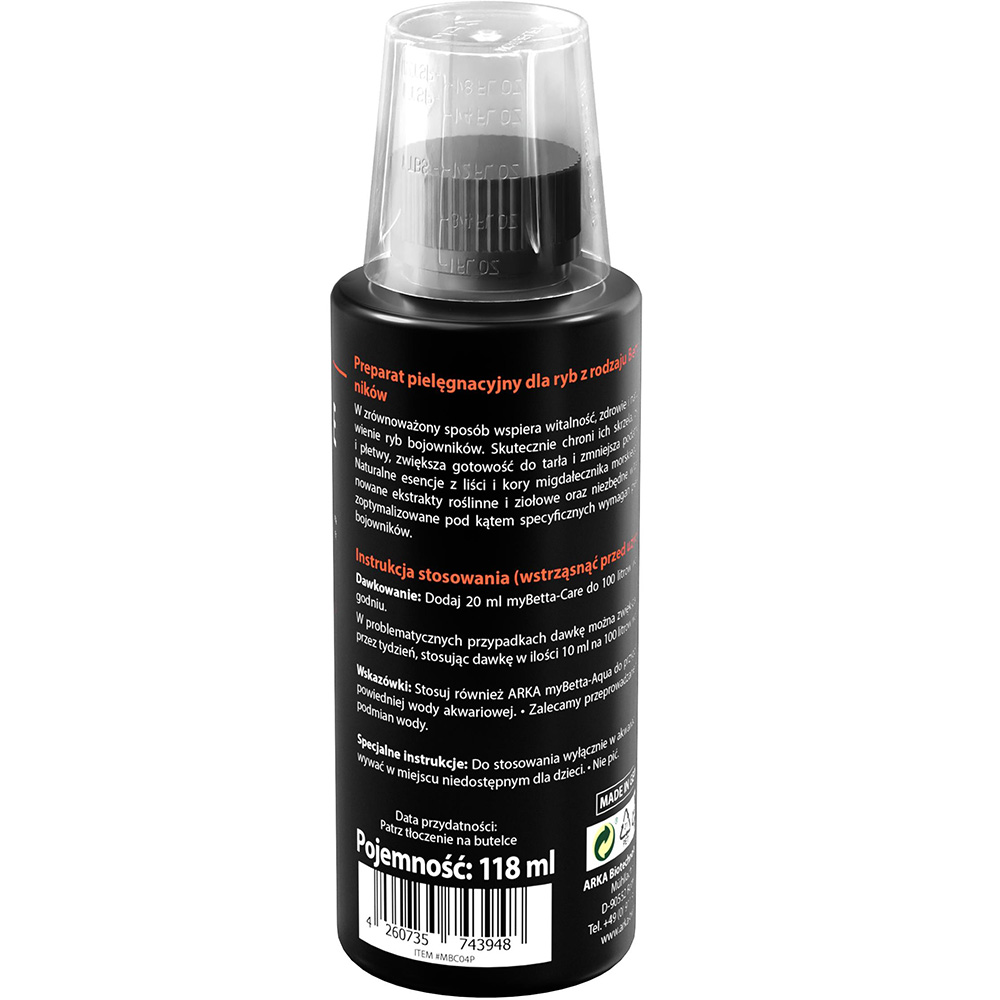 Arka myBetta-Care Preparat Pielęgnacyjny dla Bojowników z Ketapangiem 118ml.jpg